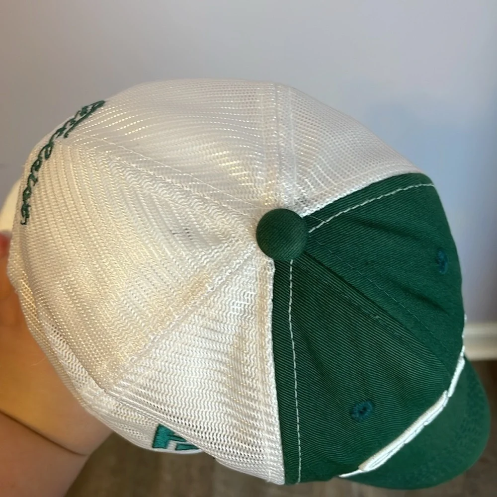 Titleist Foot Joy Green White Mesh Back Baseball Hat Cap OS